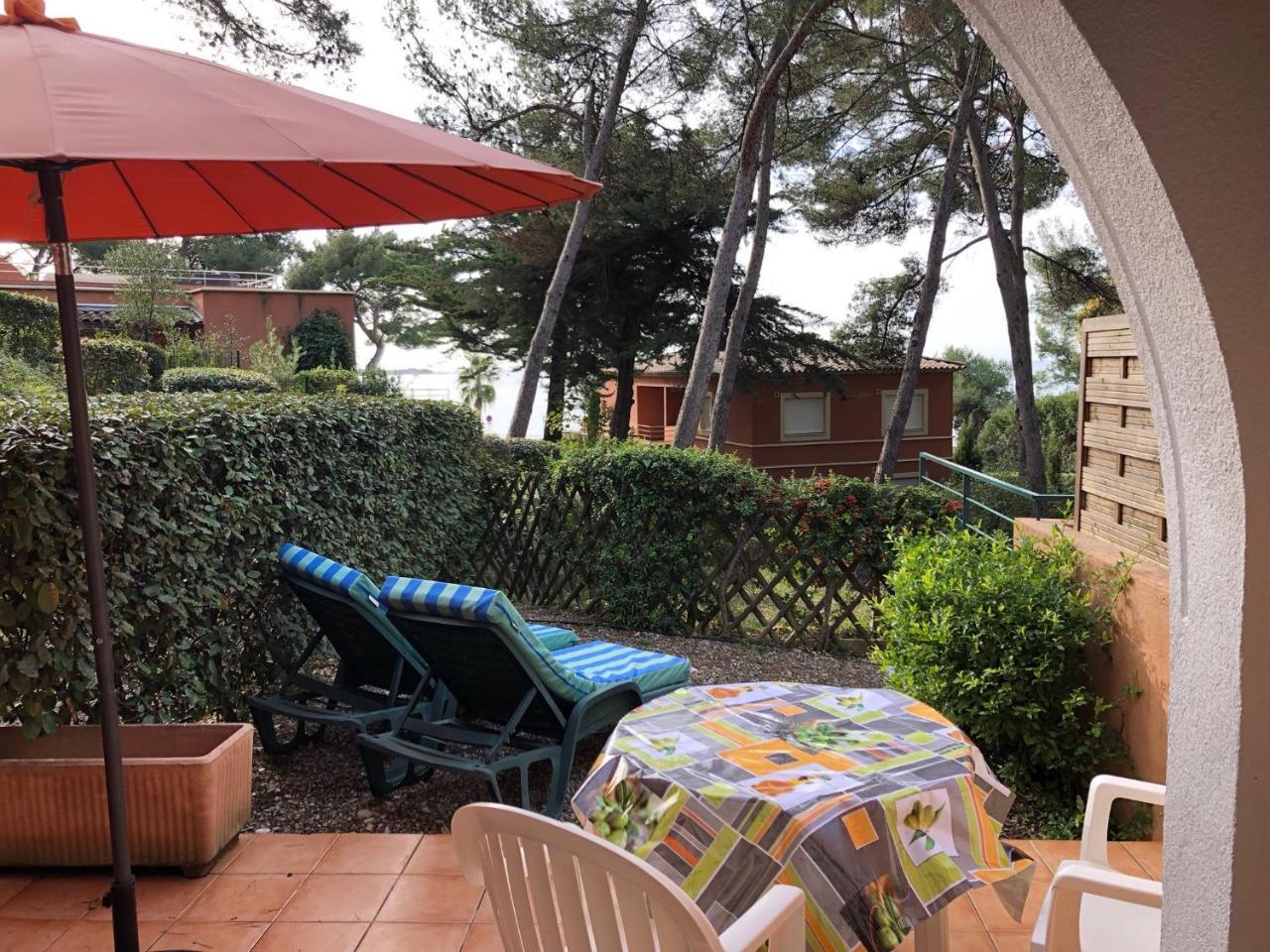 סנרי-סור-מר 50M Plage T2 Grande Terrasse Vue Mer Climatise Piscine Chauffee, Parking Clos Gratuit מראה חיצוני תמונה